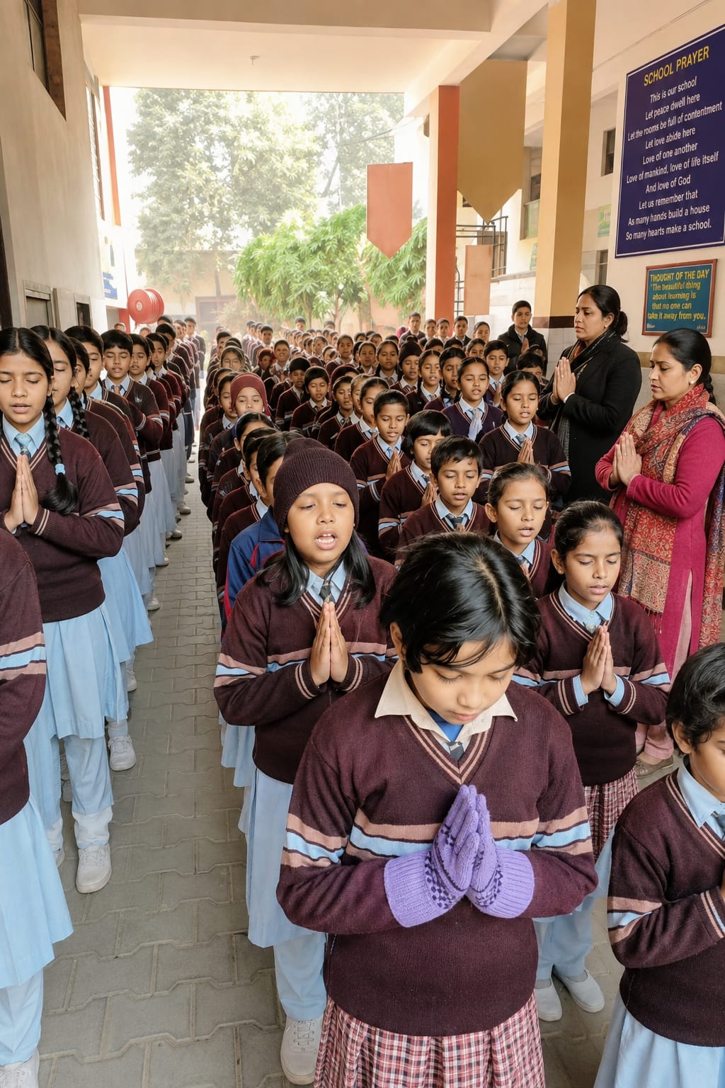 School Morning Prayer Assembly
